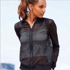 Victoria's Secret Sport Mesh Full Zip Jacket Small